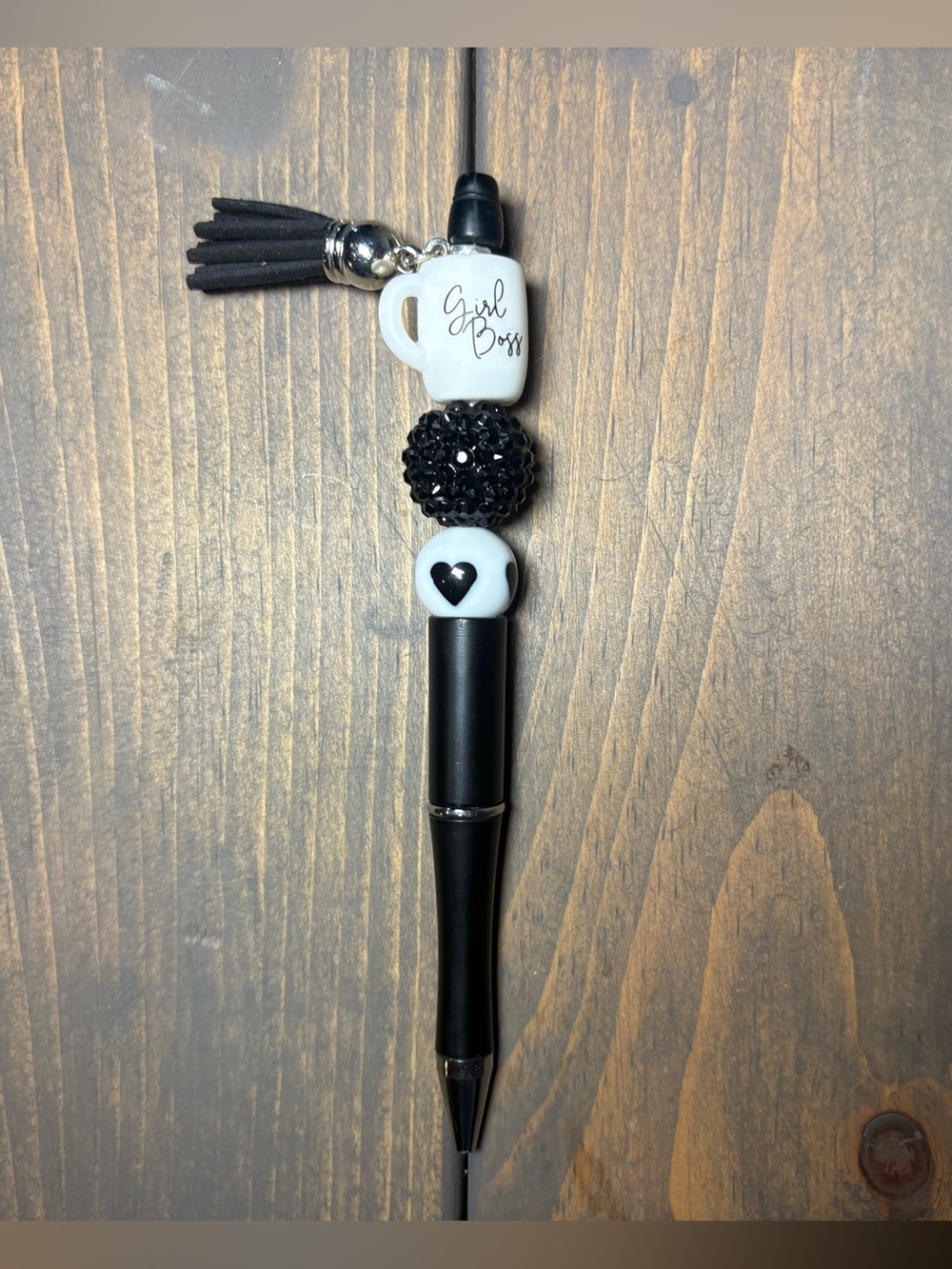 Girl Boss Coffee Mug Pen Handmade NEW
